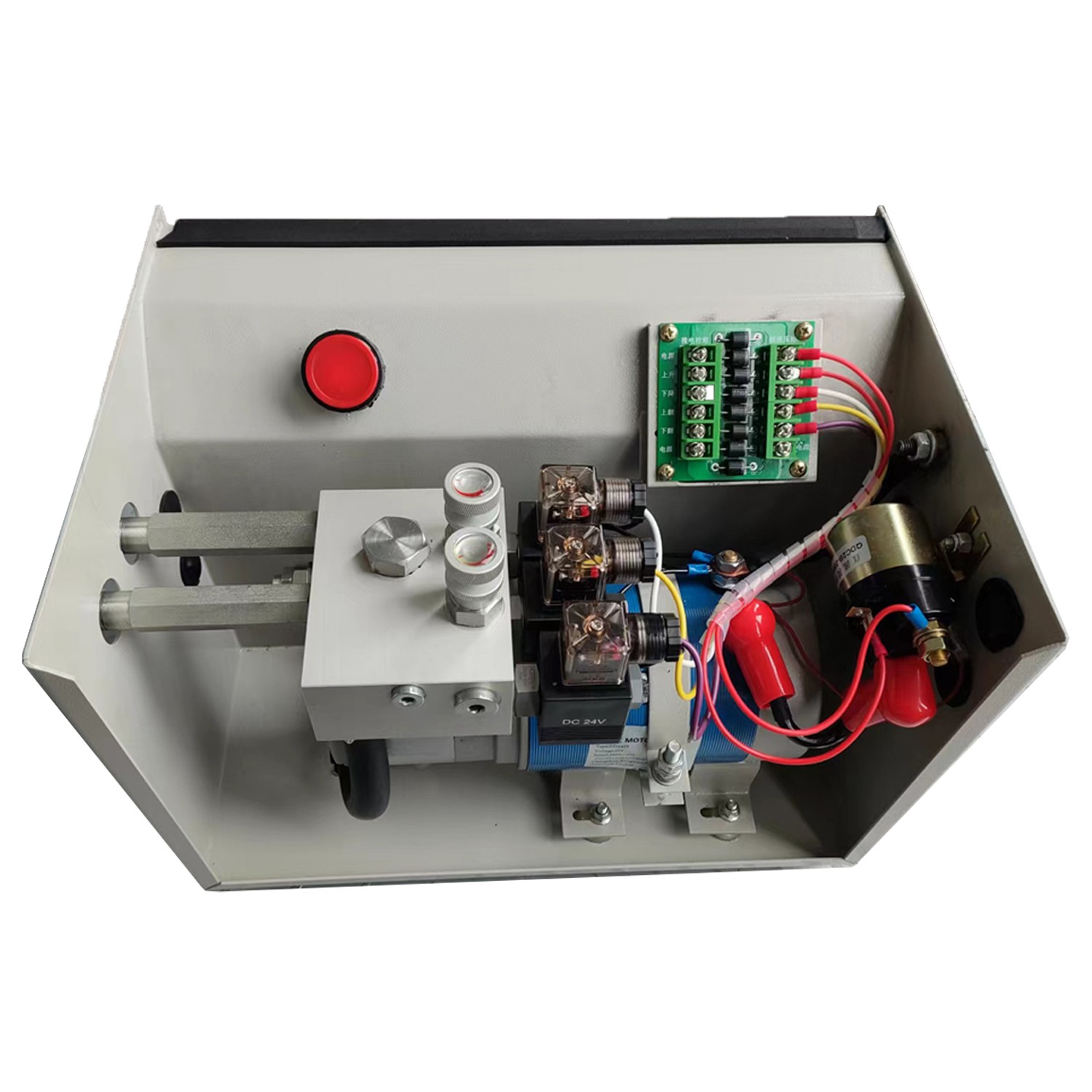 Car tailboard power unit